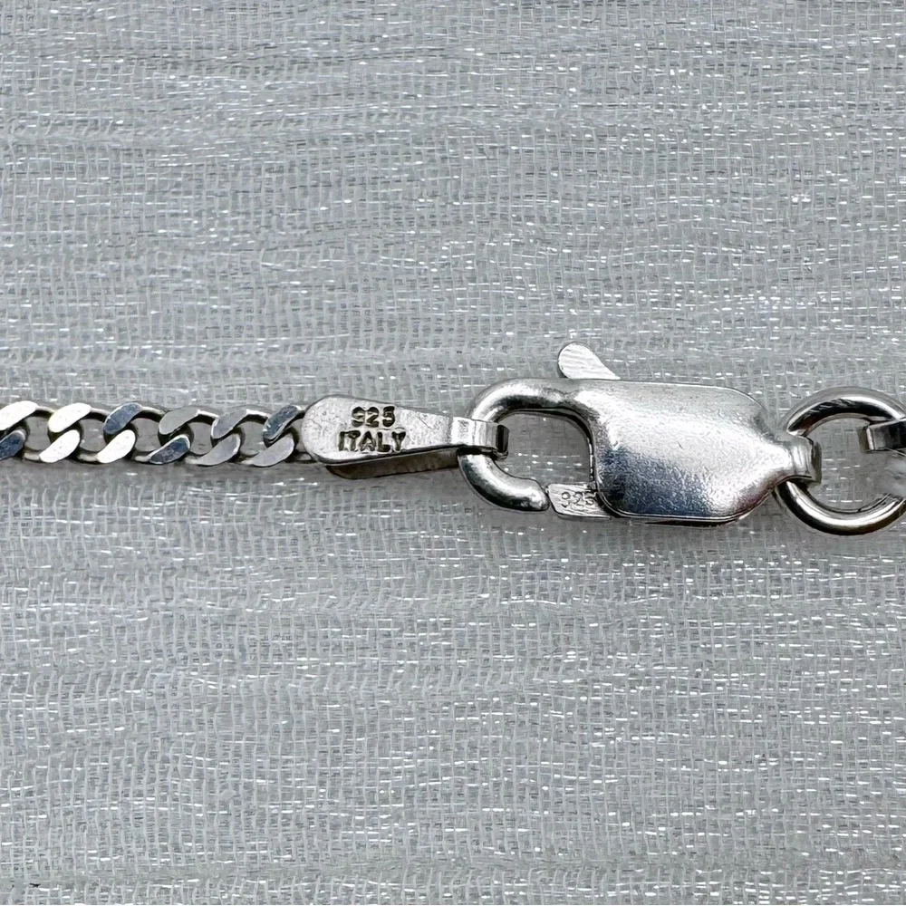 S925 | 2mm | Sterling Silver | Curb Link Chain